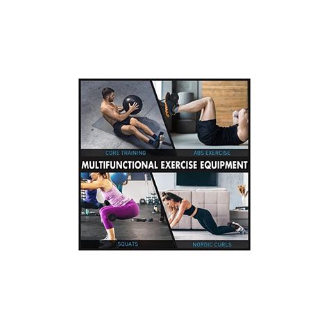 Buy NORDSTHETIC Nordic Hamstring Curl Strap for Home Workout - Soft ...