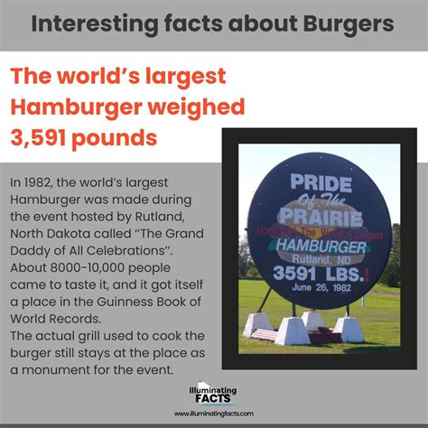 Interesting facts about Burgers - Illuminating Facts