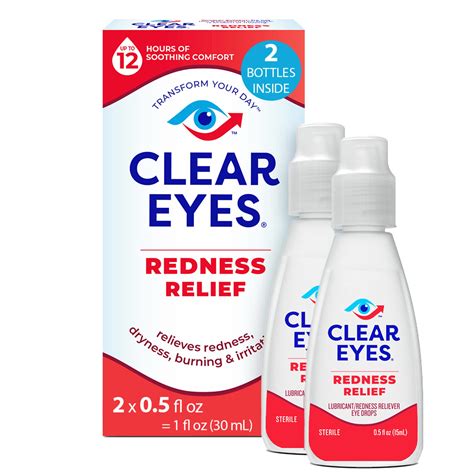 Mua Redness Relief Eye Drops, 0.5 oz, Dual Pack trên Amazon Mỹ chính ...