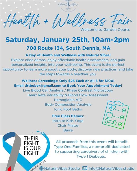 Health and Wellness Fair with Natural Vibes , 708 Route 134, South ...