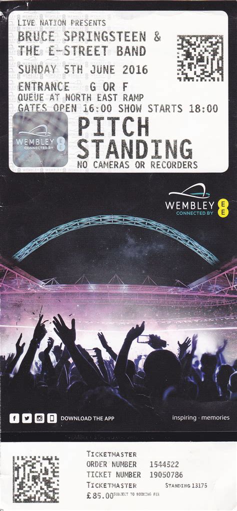 Image result for Bruce Springsteen Concert 2016