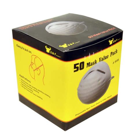 Particle Respirator Non-Toxic Dust Mask (50-Box) India | Ubuy