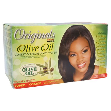 Africa's Best Organic Olive Oil Relaxer No Lye Super
