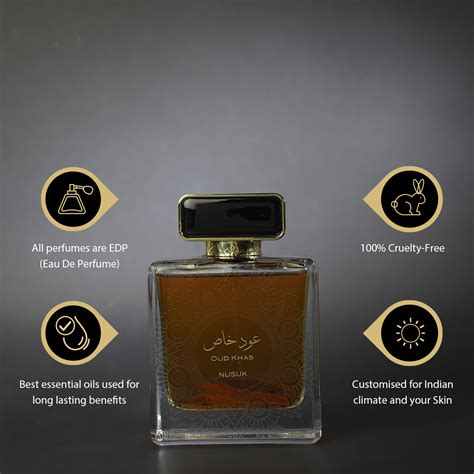 Buy Nusuk Oud Khas Perfume For Men Online in India | The Fragrance Book
