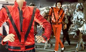 Michael Jackson's Thriller jacket sells for £1.1million at auction ...