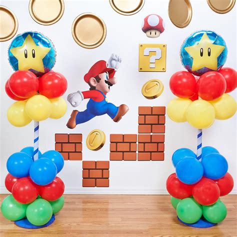 D.I.Y. Super Mario Party Room Decor | Super mario bros party, Mario ...