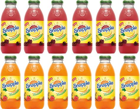 Amazon.com : Snapple Mango Madness Flavored Juice Drink, 16 fl oz ...