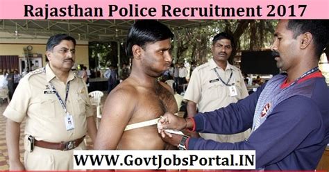 Rajasthan Police Recruitment 2017– Sub Inspector/ Platoon Commander