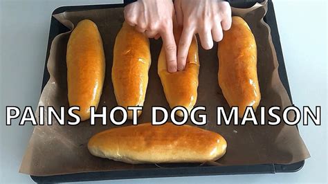 pain hot dog maison
