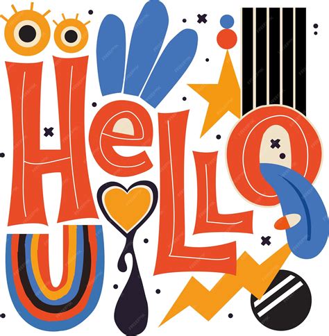 Image result for Hello Drawing Vector