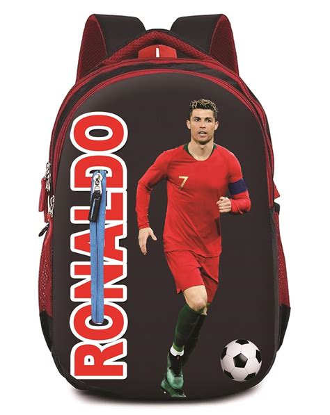 Ronaldo School Bag 18 Inch Cristiano Printed Travel Daytrip Office ...