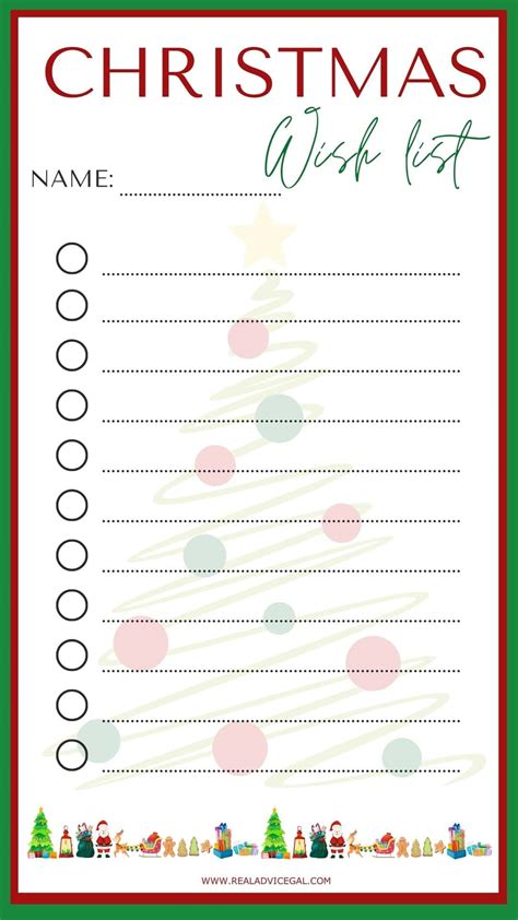 Printable Christmas List 2014 The Ultimate Christmas Checklist