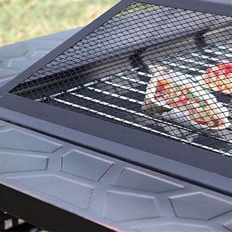 LEAYAN Garden Fire Pit Grill Bowl Grill Barbecue | Ubuy India