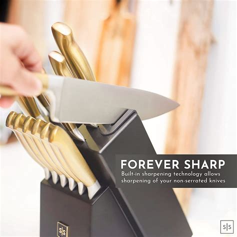 Gold Knife Set Amazon at Jade Stainforth blog