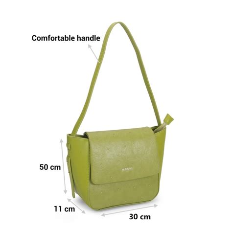 Buy Mochi Women Green Hand Bags Shoulder Bag Online | SKU: 66-611-21-10 ...