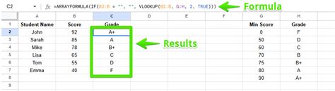 Array Formula Google Sheets 的图像结果