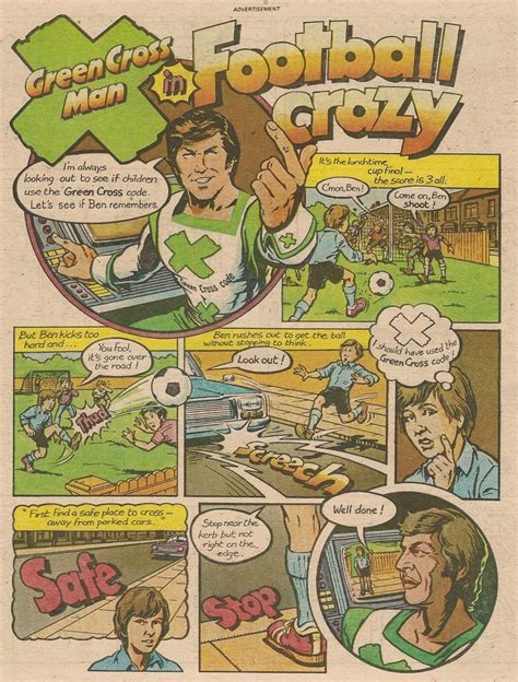 Image result for Green Cross Code Advert