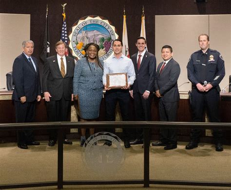 Photo Gallery • Fontana PD Employee of the Month