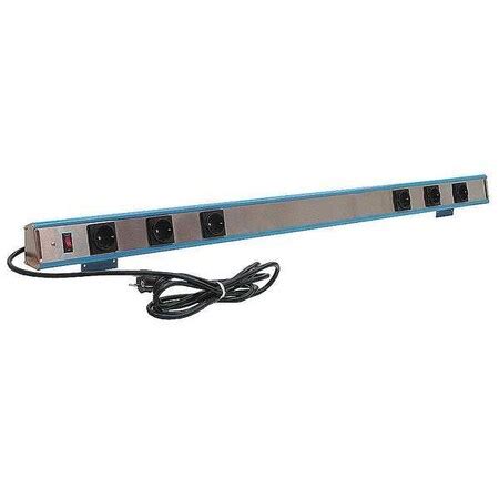 Benchpro Outlet Strip, 8 Outlets, 5-15R, 220V, 72inL SU8-72 | Zoro