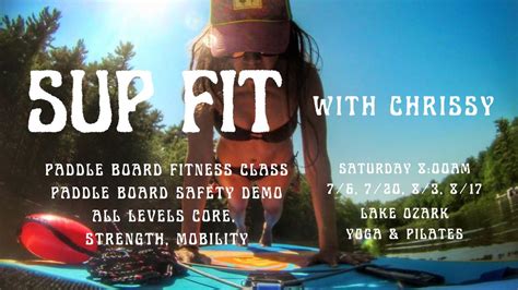 SUP FIT with Chrissy: 4-Week Paddleboard Fitness Class, North Shore ...