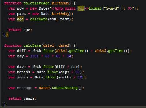 Image result for JavaScript Age Validation