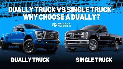 Dually Truck vs Single Truck - Why Choose a Dually? – Dually Wheels