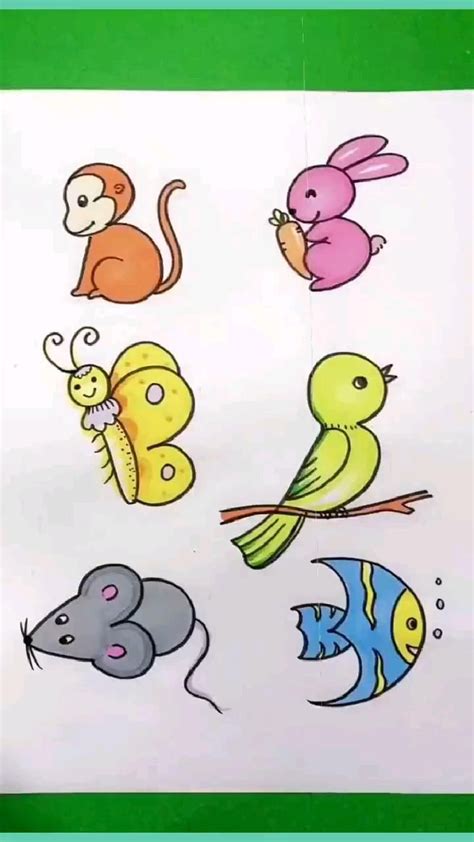 Draw Tutorial Animals 的图像结果