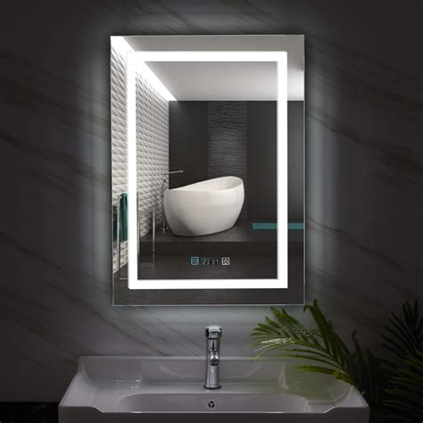 Buy LUVODI Illuminated Bathroom Mirror, Wall ed Vanity LED Mirror with ...