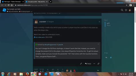 How to Make a Roblox Devforum Post 2021 的图像结果