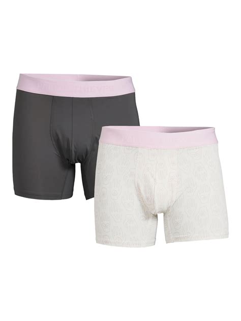 Pair of Thieves Men's Durable Cooling Boxer Briefs 2-Pack, Supportive ...