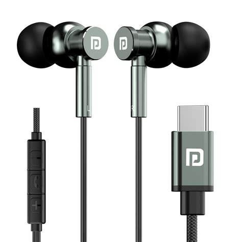 Shop Portronics Type C wired earphones Conch Tune C with Mic