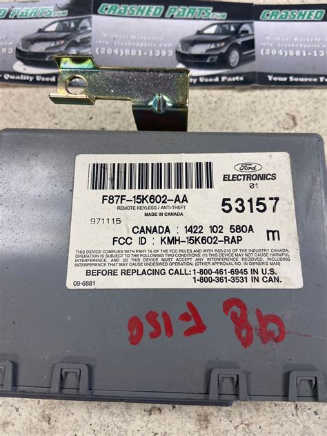 Image result for Ford Keyless Module Replacement
