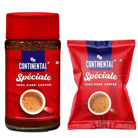 Continental Coffee Continental Speciale Pure Coffee 50G Jar (25G Refill ...