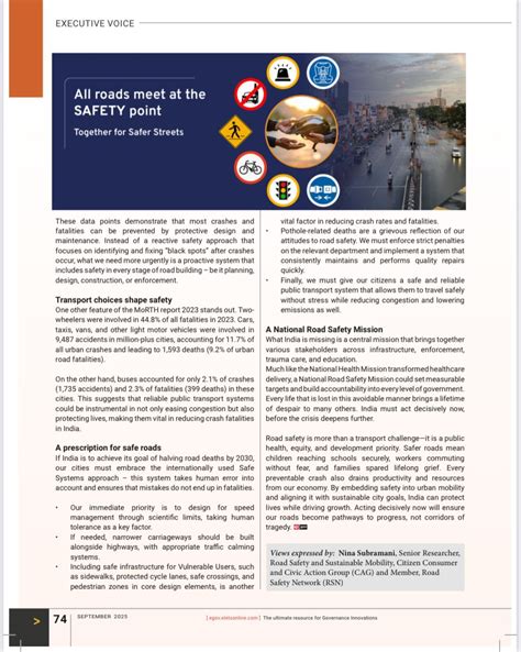 Urban mobility in India is facing a safety crisis | CAG