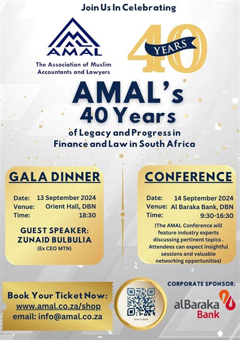 AMAL CONFERENCE , Albaraka Bank, Durban, Langa, 14 September 2024 ...