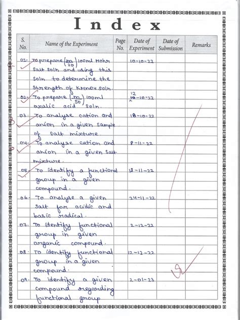 Image result for Chemistry Lab Notebook UTSC Examples