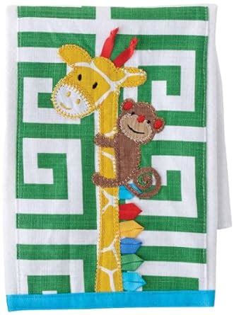 Mud Pie Baby Newborn Dribble and Burp Cloths, Giraffe/Green : Amazon.in ...
