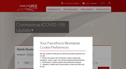 Image result for Parcelforce.com My Parcel