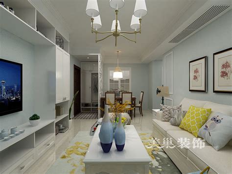 聚丰福邸现代风格-极简92平方两房一厅|两室两厅 - 云兰装潢