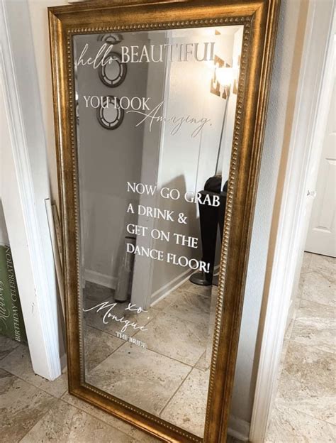 Floor Mirror For Wedding at Cooper Barr blog
