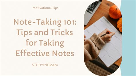 Image result for Note Taking Tips
