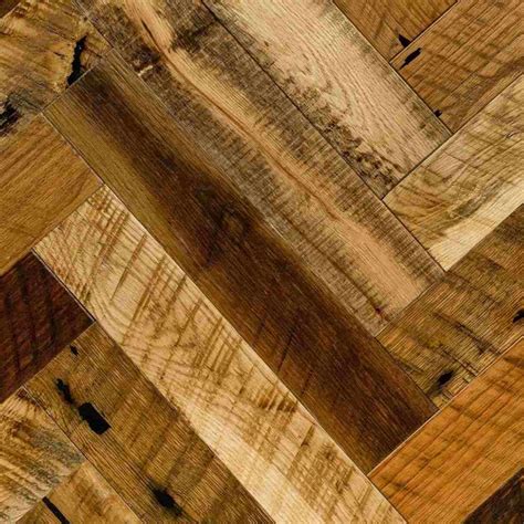 Reclaimed Oak Herringbone Hardwood - Ethical Flooring Ltd.