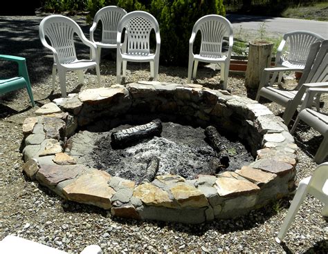 Fire Pit Ideas With White Rocks at Ian Milligan blog