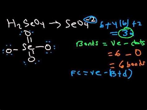 H2SeO4 Lewis Dot Structure - How To Draw The Lewis Structure of Selenic ...