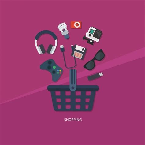 Shopping icon collection | Free Vector