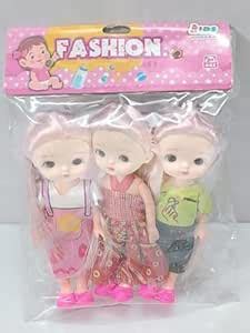 3 Sisters Girl Doll Set – Mini Fashion Princess Dolls for Kids ...