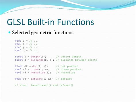 Image result for GLSL Tutorial