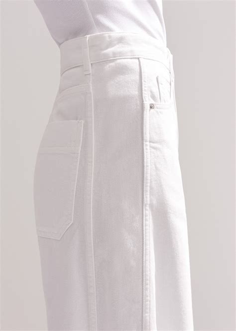 ME+EM Extreme Tapered Jean - Fresh White | Summer pants women, Tapered ...