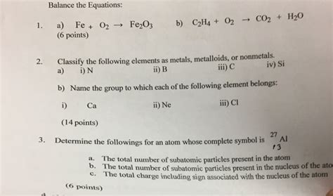 How to Balance Fe O2 的图像结果