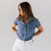 Image result for Chambray Shirt Women